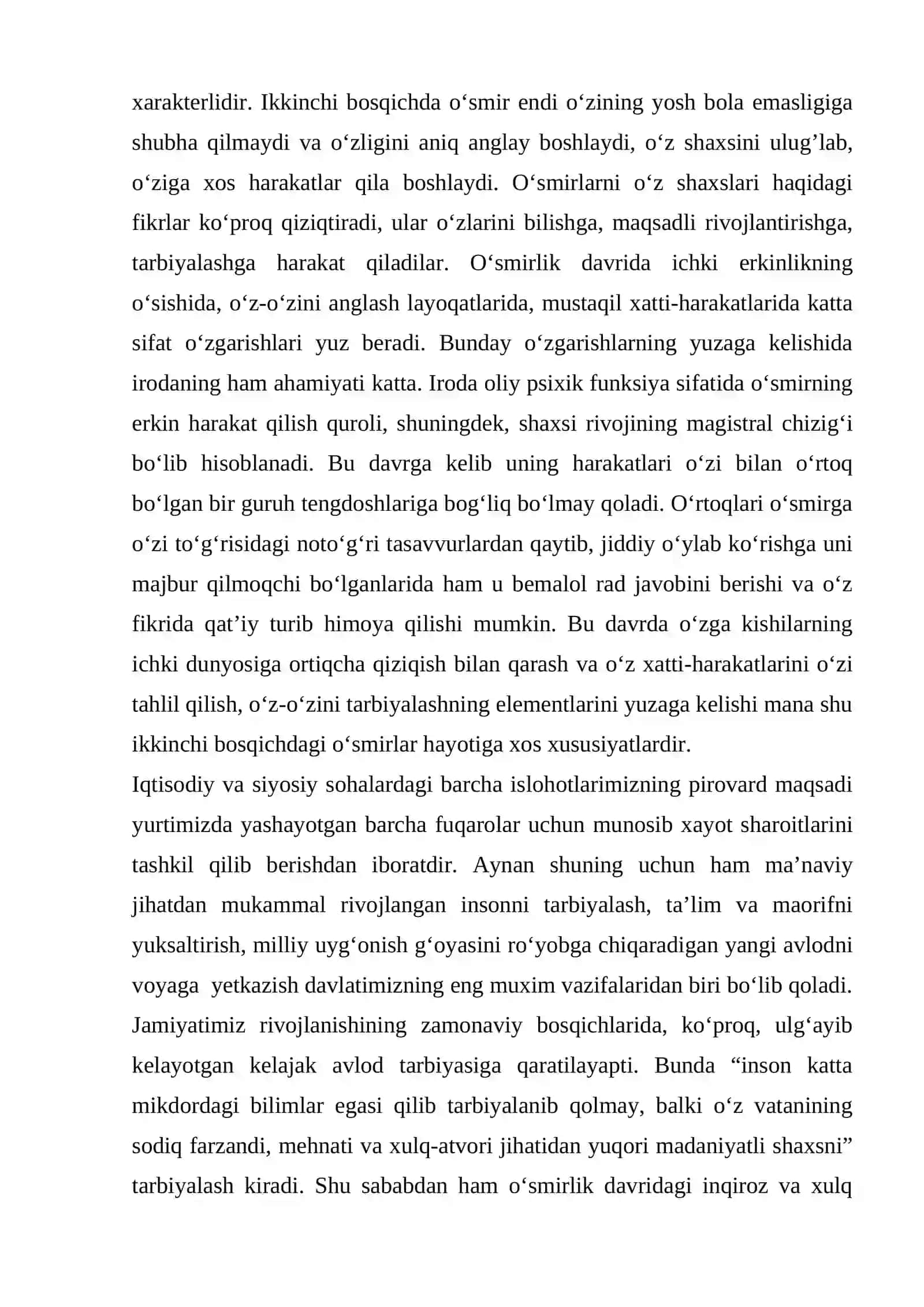 Inqirozli vaziyatlarda bolalar va o’smirlar 4