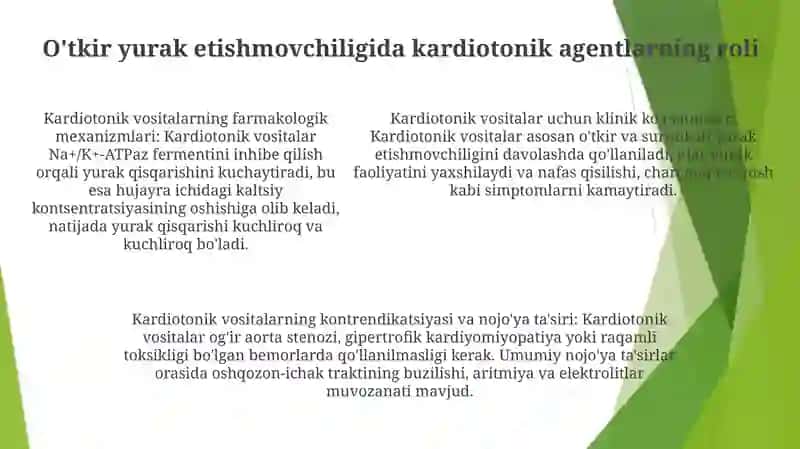 Kardiotonik Vositalar 4