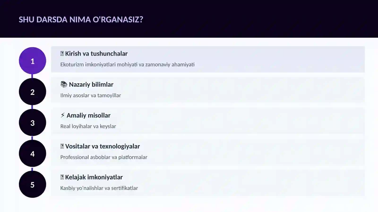 Ekoturizm imkoniyatlari 4