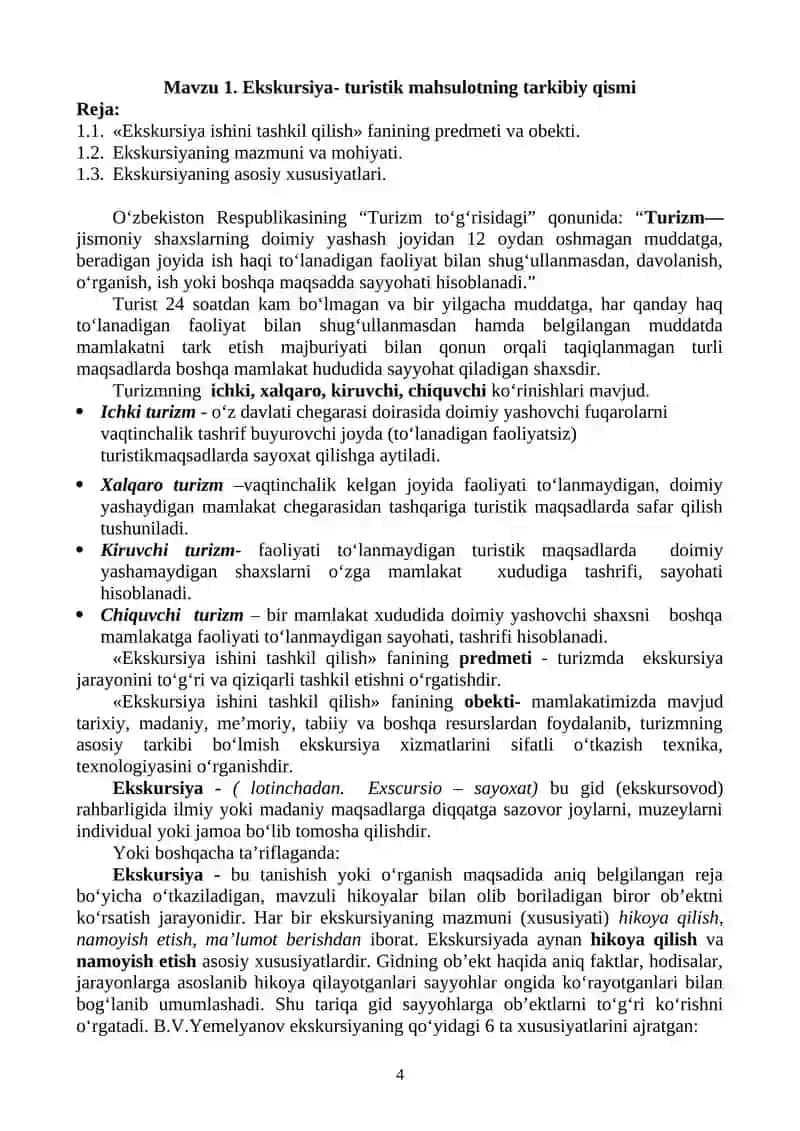 EKSKURSIYA ISHINI TASHKIL QILISH 4