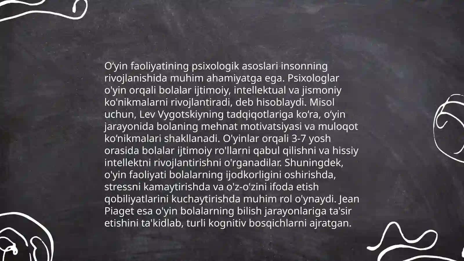 Maktabgacha yosh davrdagi bolalarga òyin faoliyati 4
