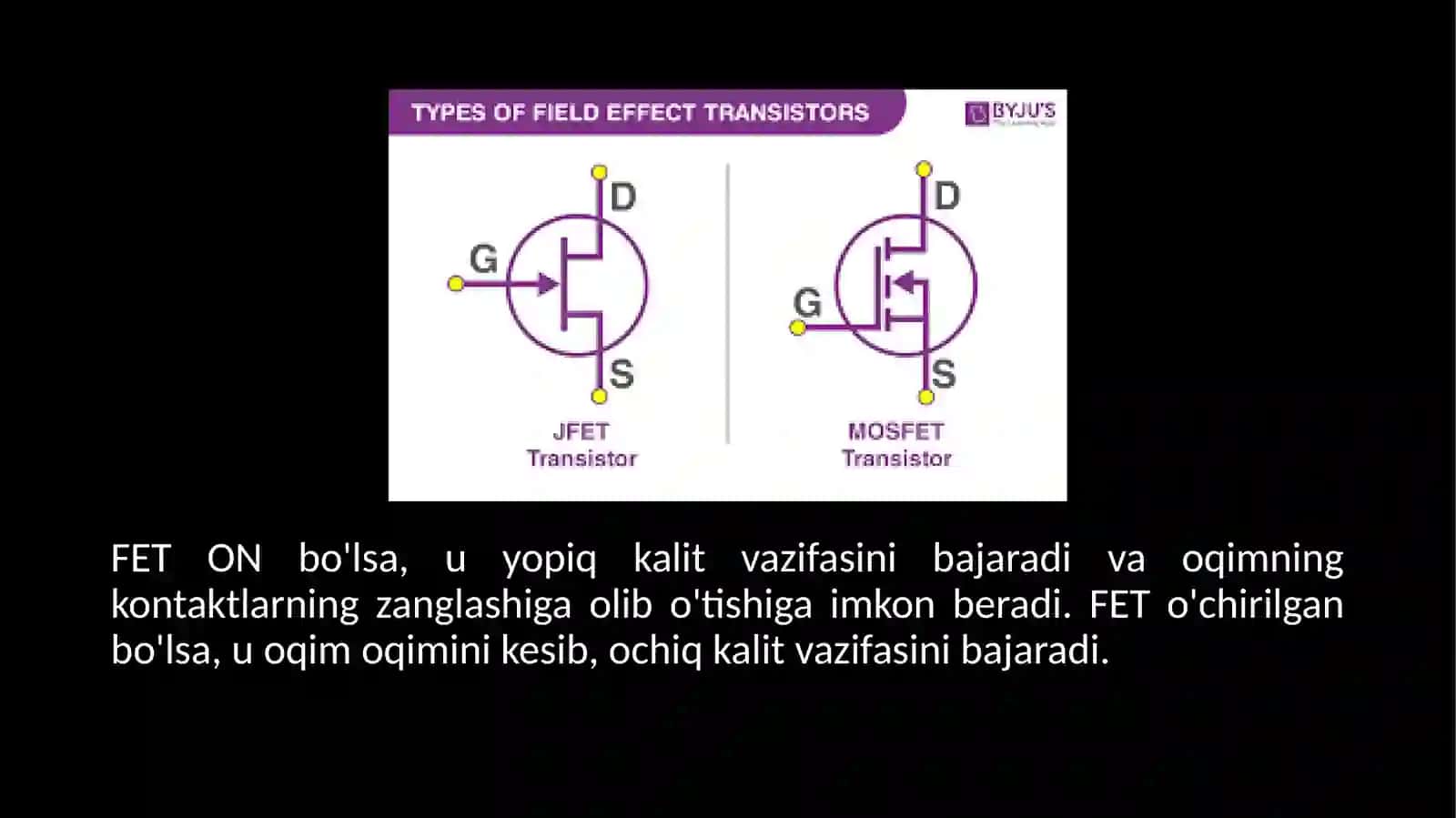 Maydonliva Bipolyar tranzistor kalits xemalari 4