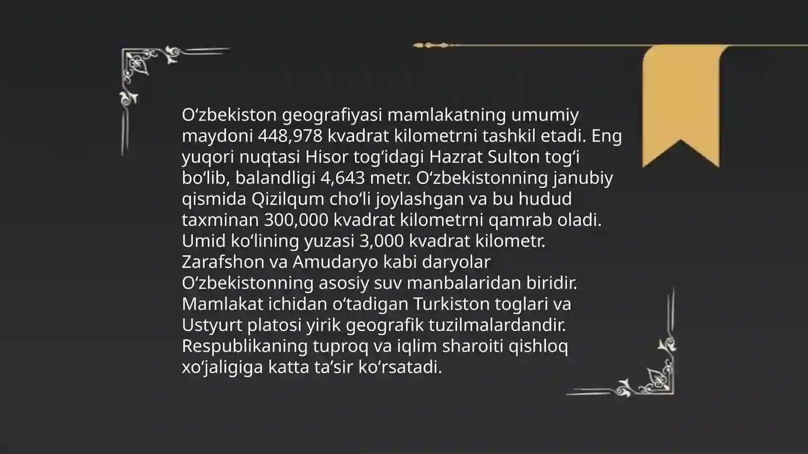 Oʻzbekiston tarixi 4