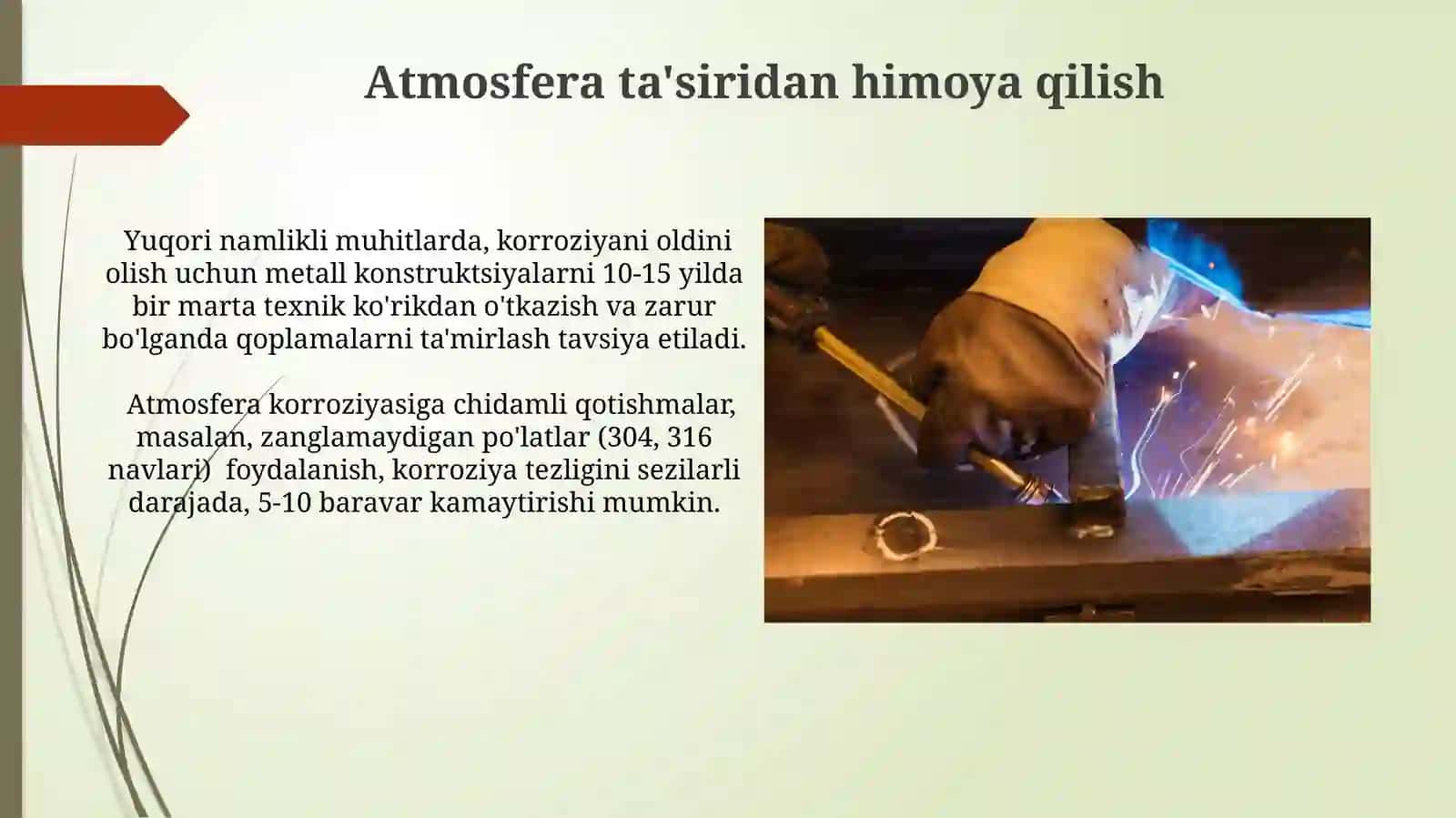 Metallarni karroziyadan himoya qilish usullari 4