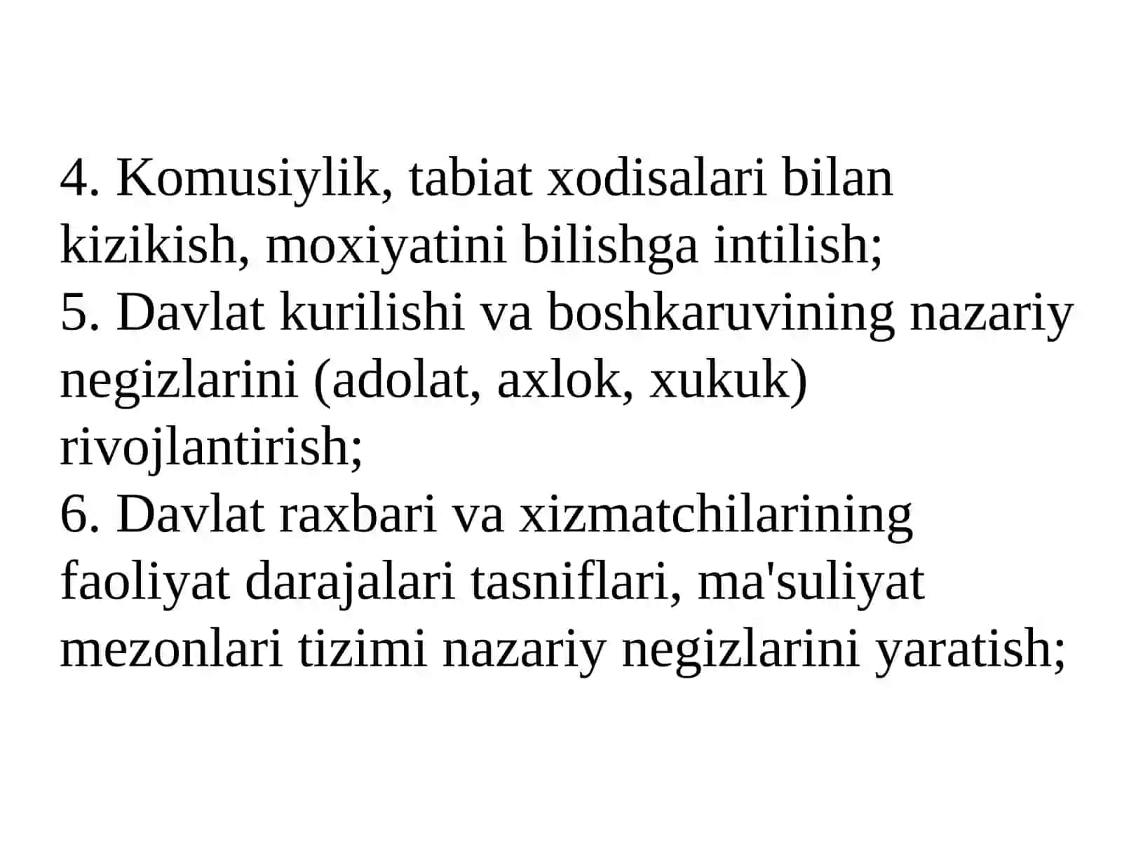 O'zbekistonda demokratik jamiyat tugrisidagi karashlar va uning rivojlanish boskichlari 4