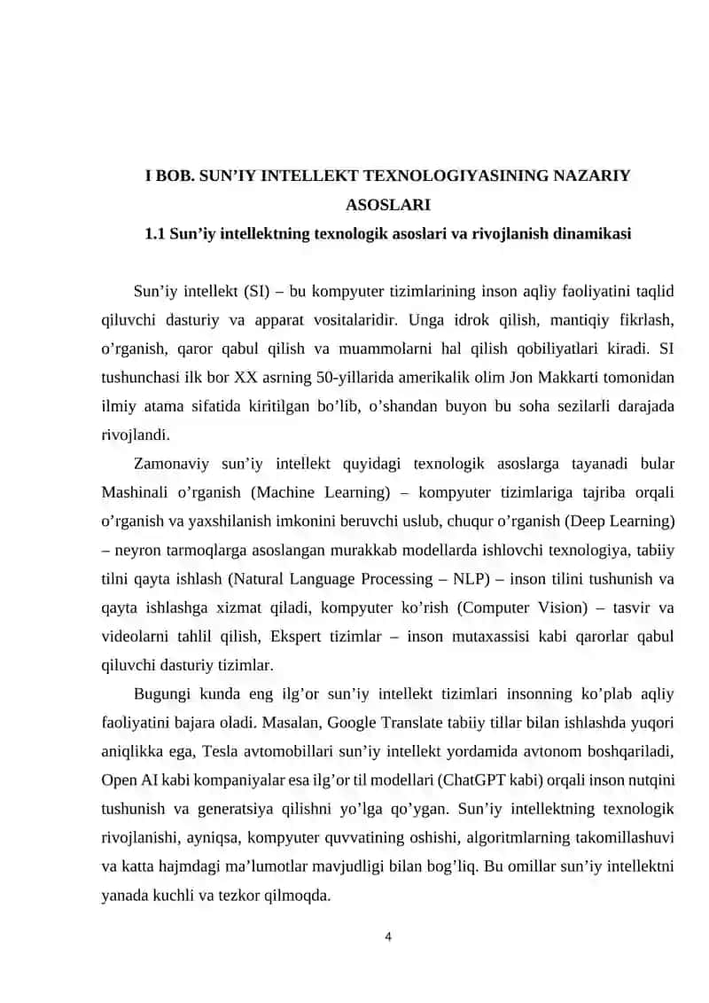 Sun’iy intellekt va uning iqtisodiyotdagi inqilobiy roli 4