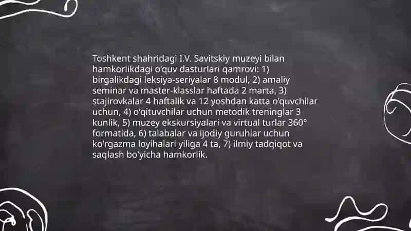 I.V.Savitskiy nomidagi Qoraqalpogʻiston davlat sanʼat muzeyi 4