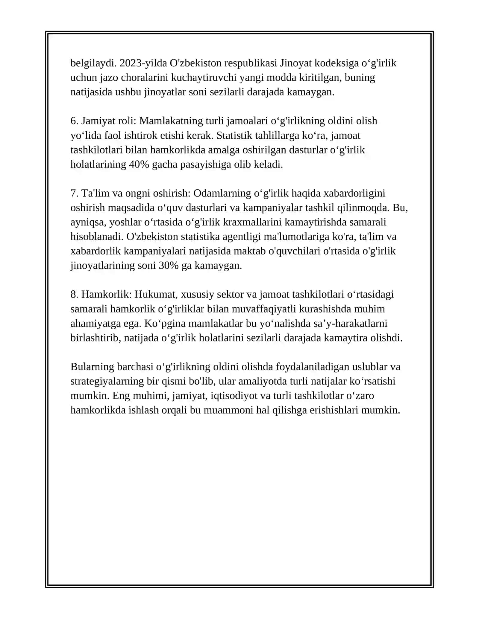 OĜISHGAN XULQ KÒRINISHLARI 4