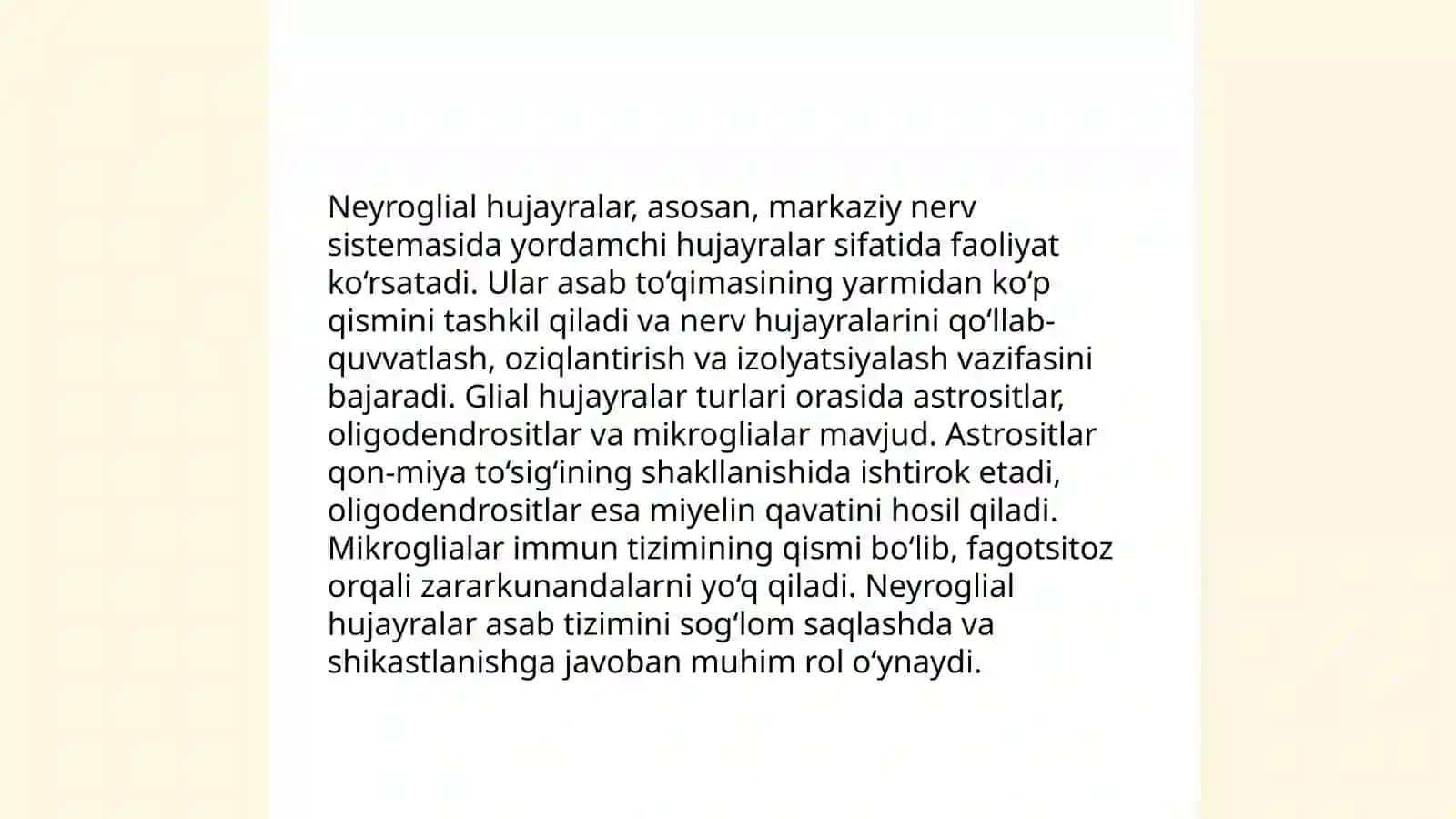 Neyronlarning gistologiyasi 4