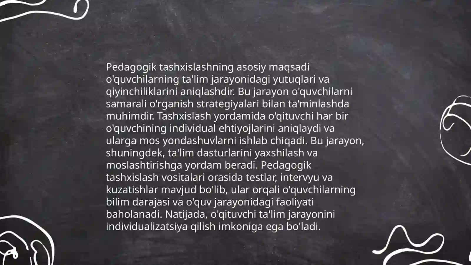 Umumiy oʻrta ta'lim maktablarini pedagogik tashxislash 4