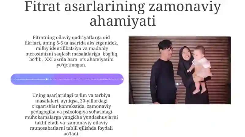 Abdurauf Fitrat asarlaridagi oilaviy tarbiyaga doir masalalar 4