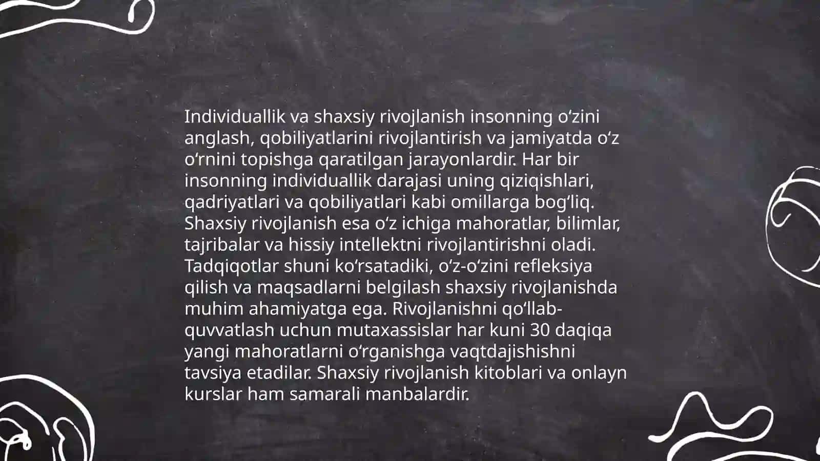 Individ, shaxs, individuallik tushunchasi 4