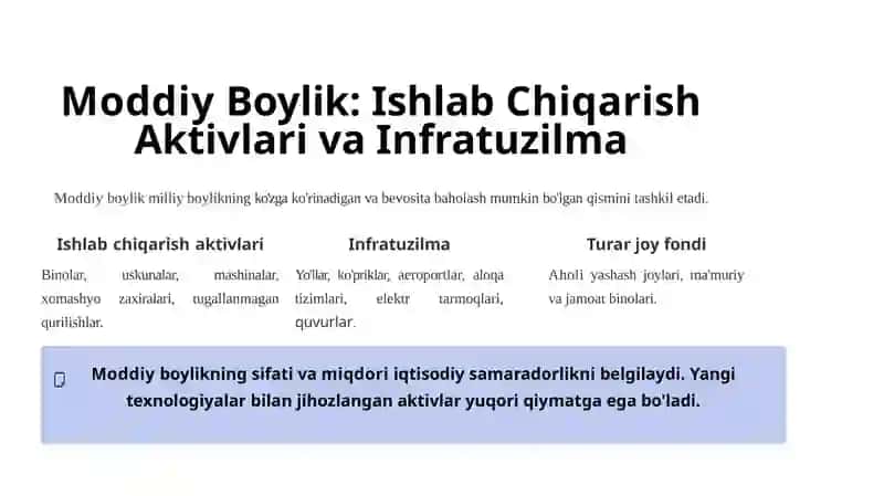 Milliy Boylikning Tushunchasi va Uning Tarkibiy Tuzilishi 4