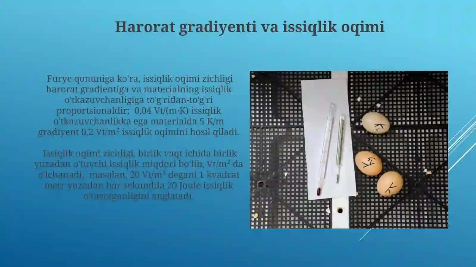 Issiqlik uzatishni xisoblash 4