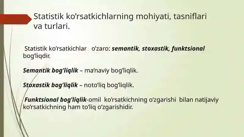 Statistik ko’rsatkichlar 4