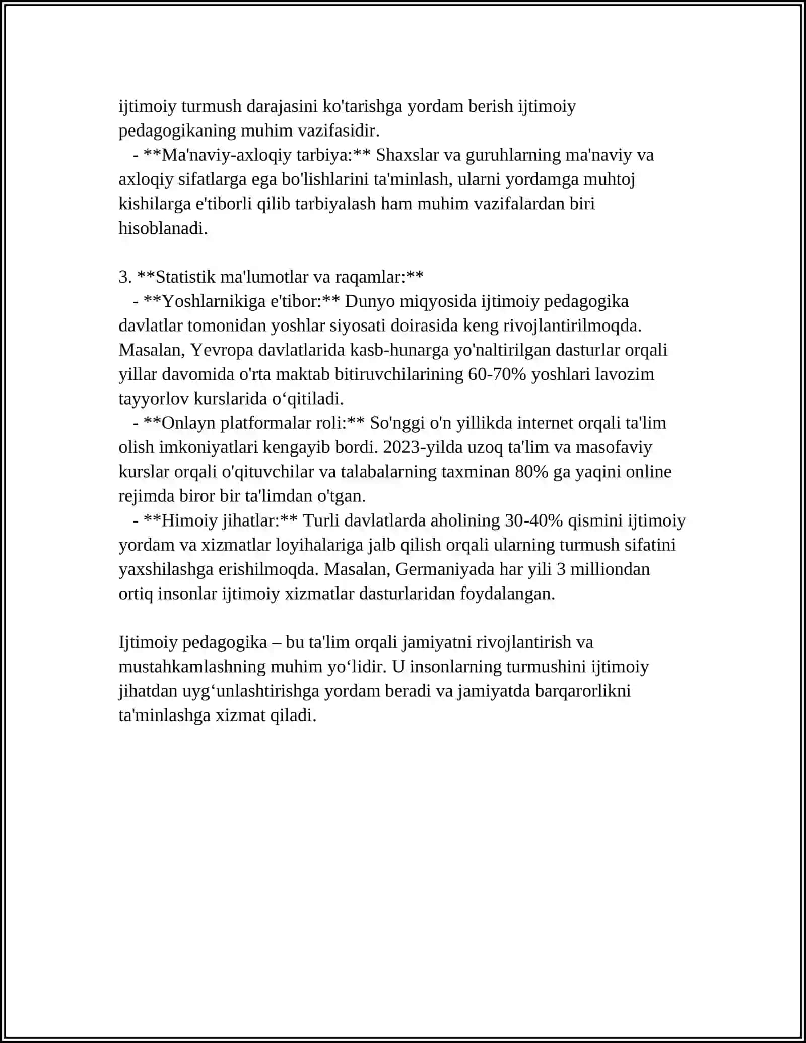 Ijtimoiy Pedagogika Fan va Amaliy Soha Sifatida 4
