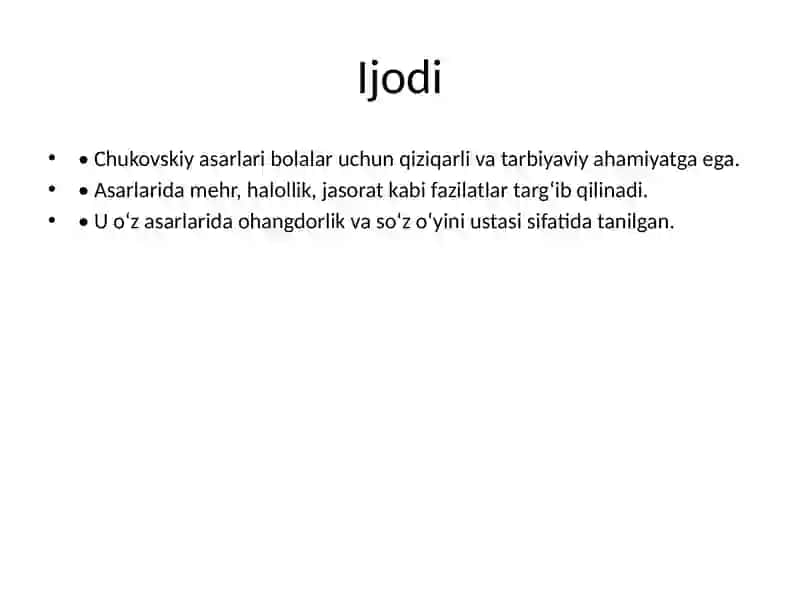 Korney Chukovskiy — Hayoti va Ijodi 4