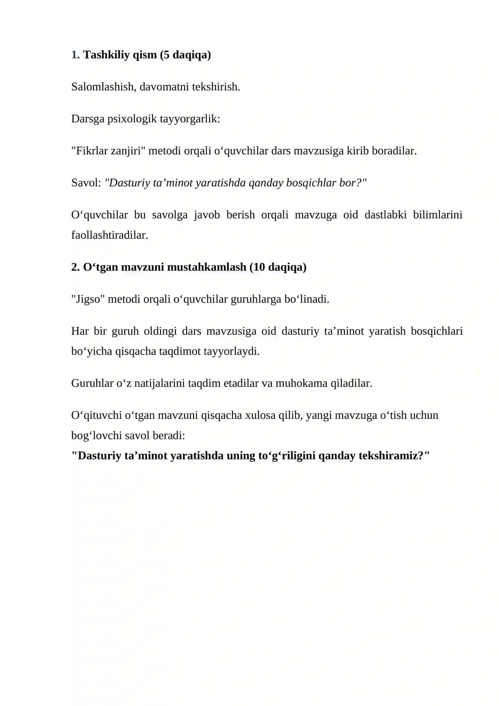 Verifikatsiya va validatsiya tushunchalari 4
