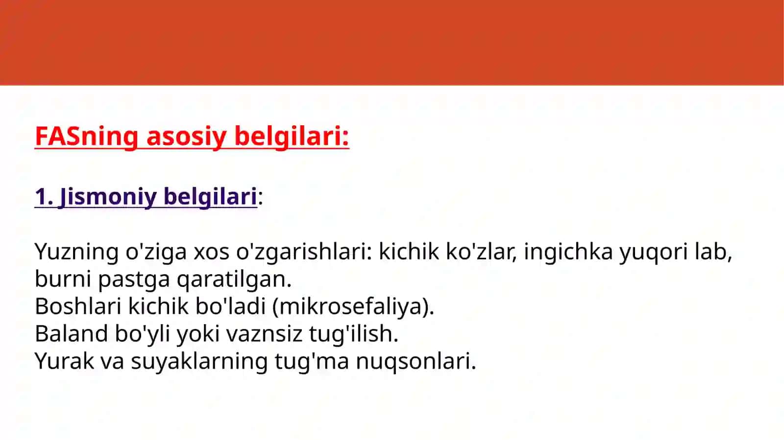 Yangi tug'ilgan chaqaloqda alkogol sindromi. Narkomanlar bolalari 4