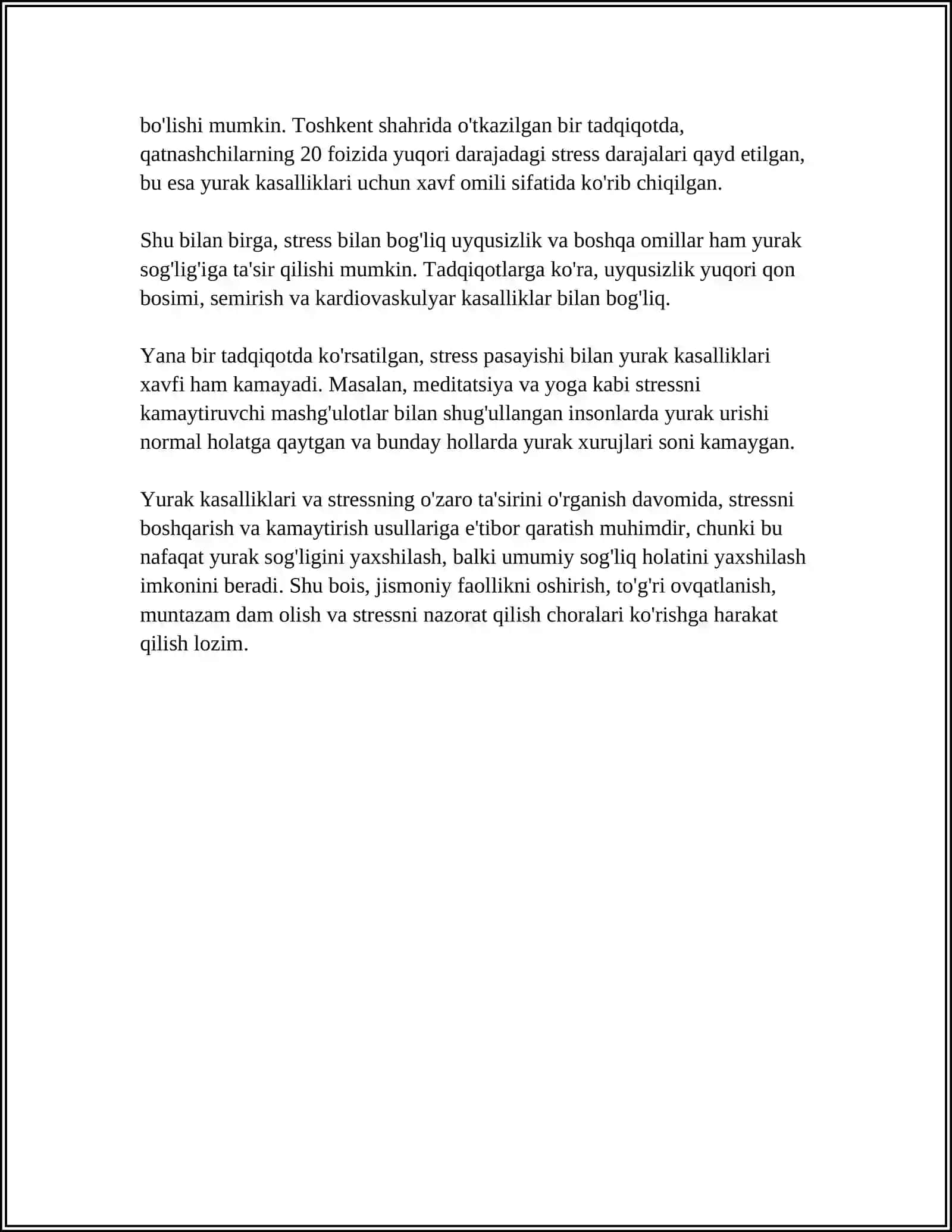 KARDIOLOGIK BEMORLAR PSIXOLOGIYASI VA MULOQOT QILISH QONUN QOIDALARI 4