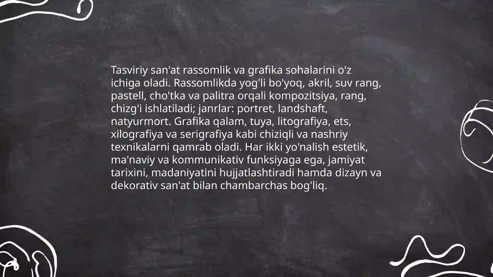 San'at va uning turlari 4
