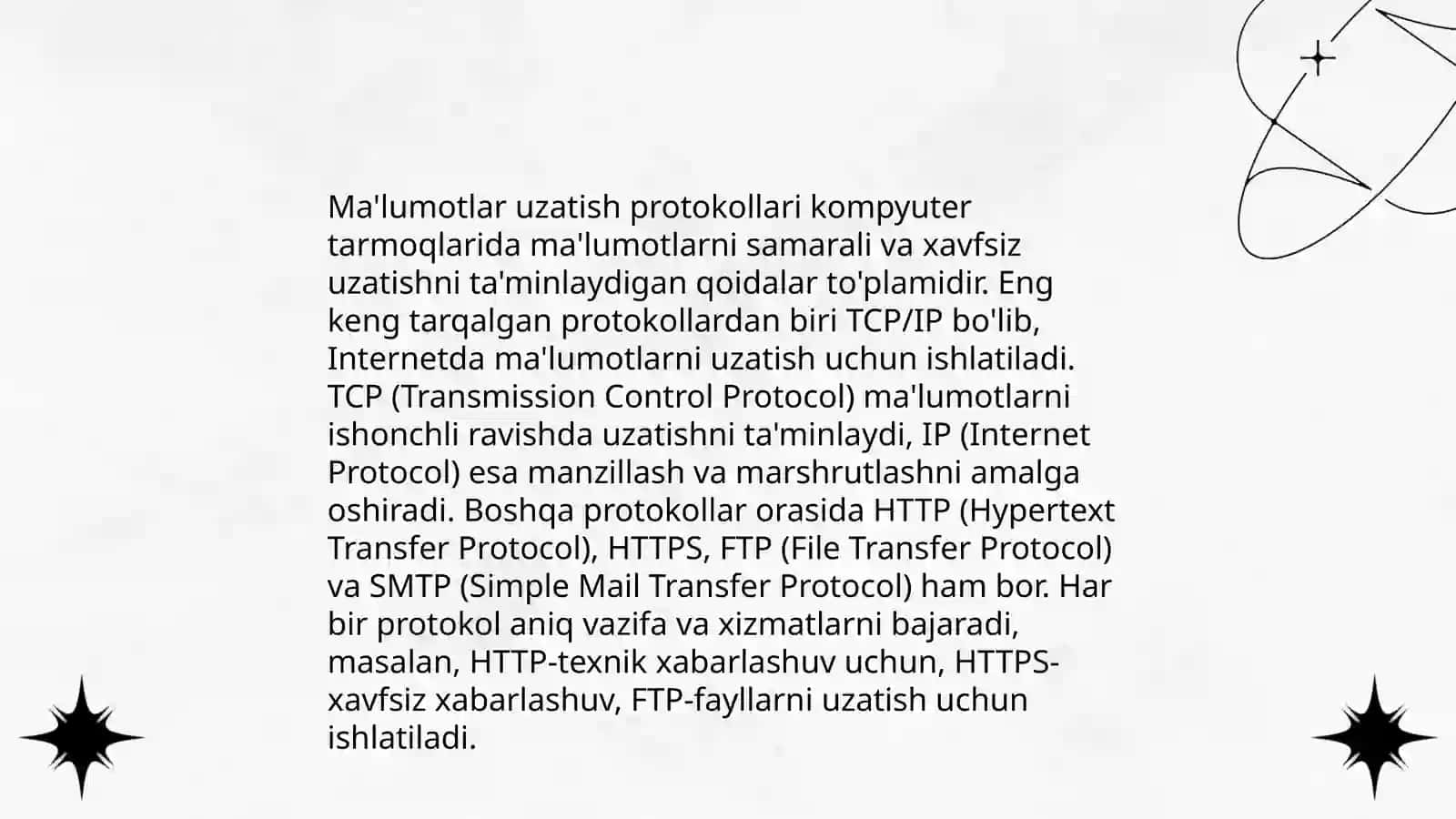 Informatsiya axborotni uzatish yo'llari va usullar 4