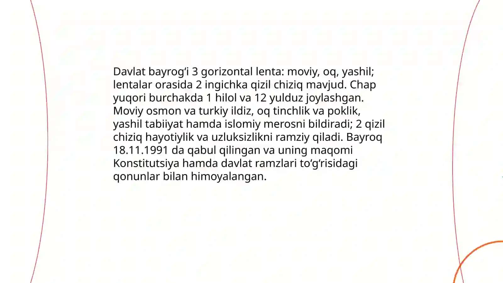 O‘zbekistonning davlat ramzlari va ularning konstitutsiyaviy asoslari 4