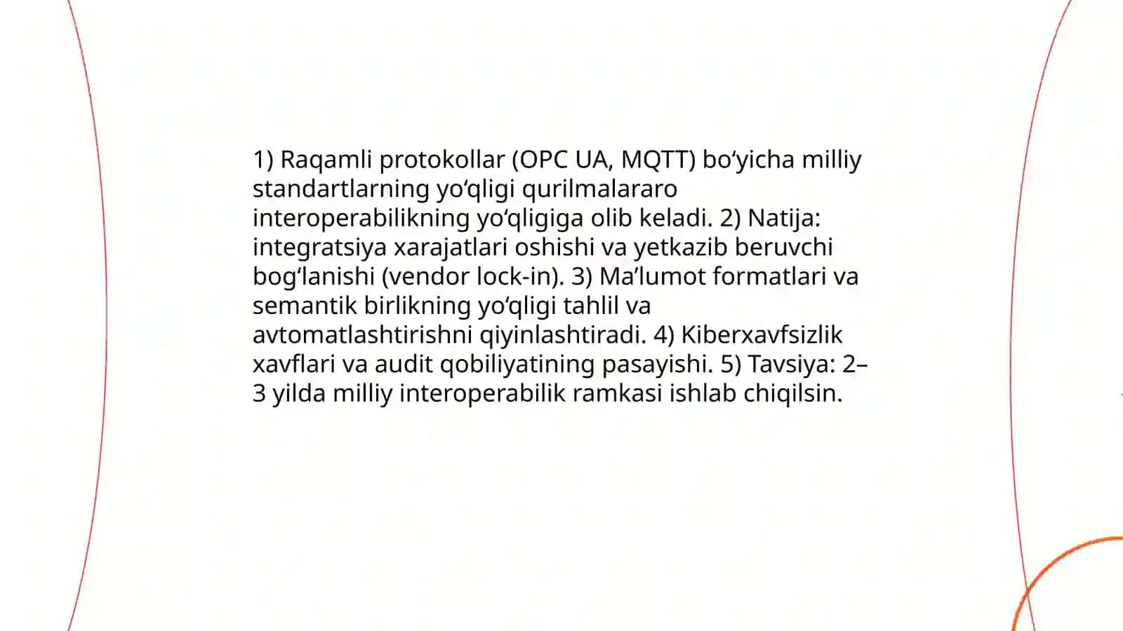 Industry 4.0 texnologiyalarini joriy etishda O‘zbekistonda mavjud standartlashtirish muammolari 4
