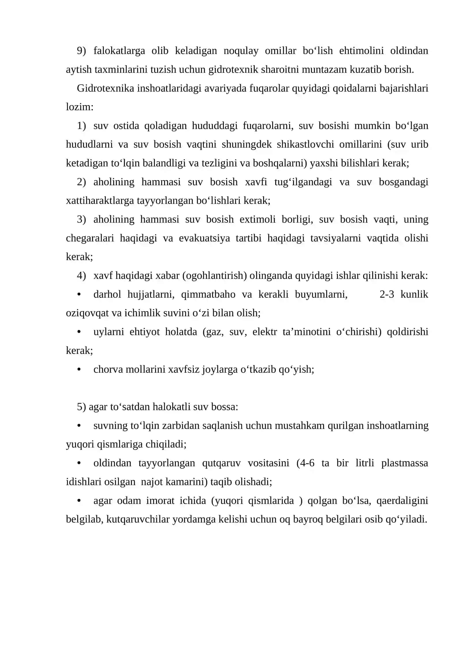 Texnogen tusdagi favqulodda vaziyatlar va ularning oqibatlari 4