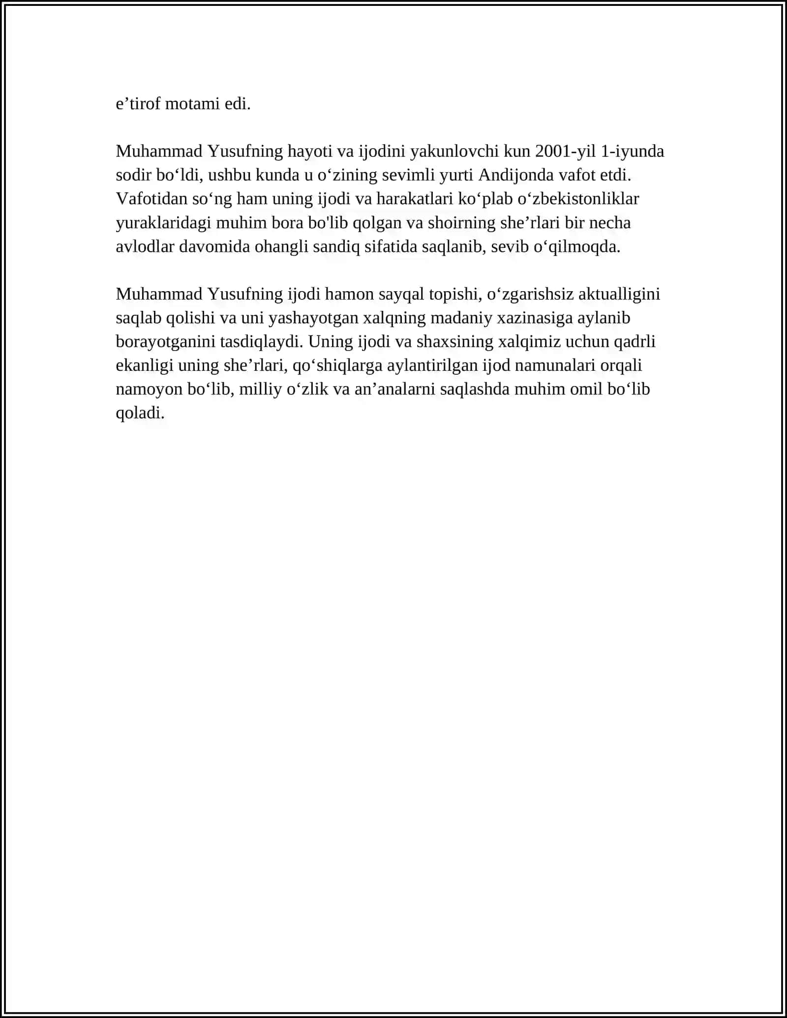 MUHAMMAD YUSUF 4