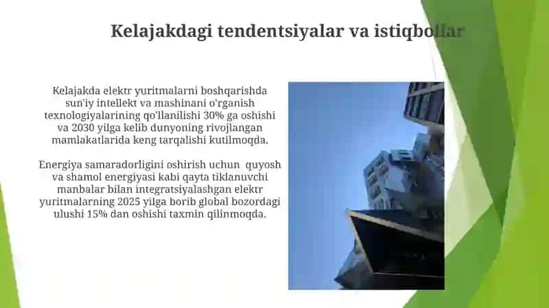 Elektr yuritmalarini boshqarishning ananaviy va zamonaviy usullarini solishtirish 4