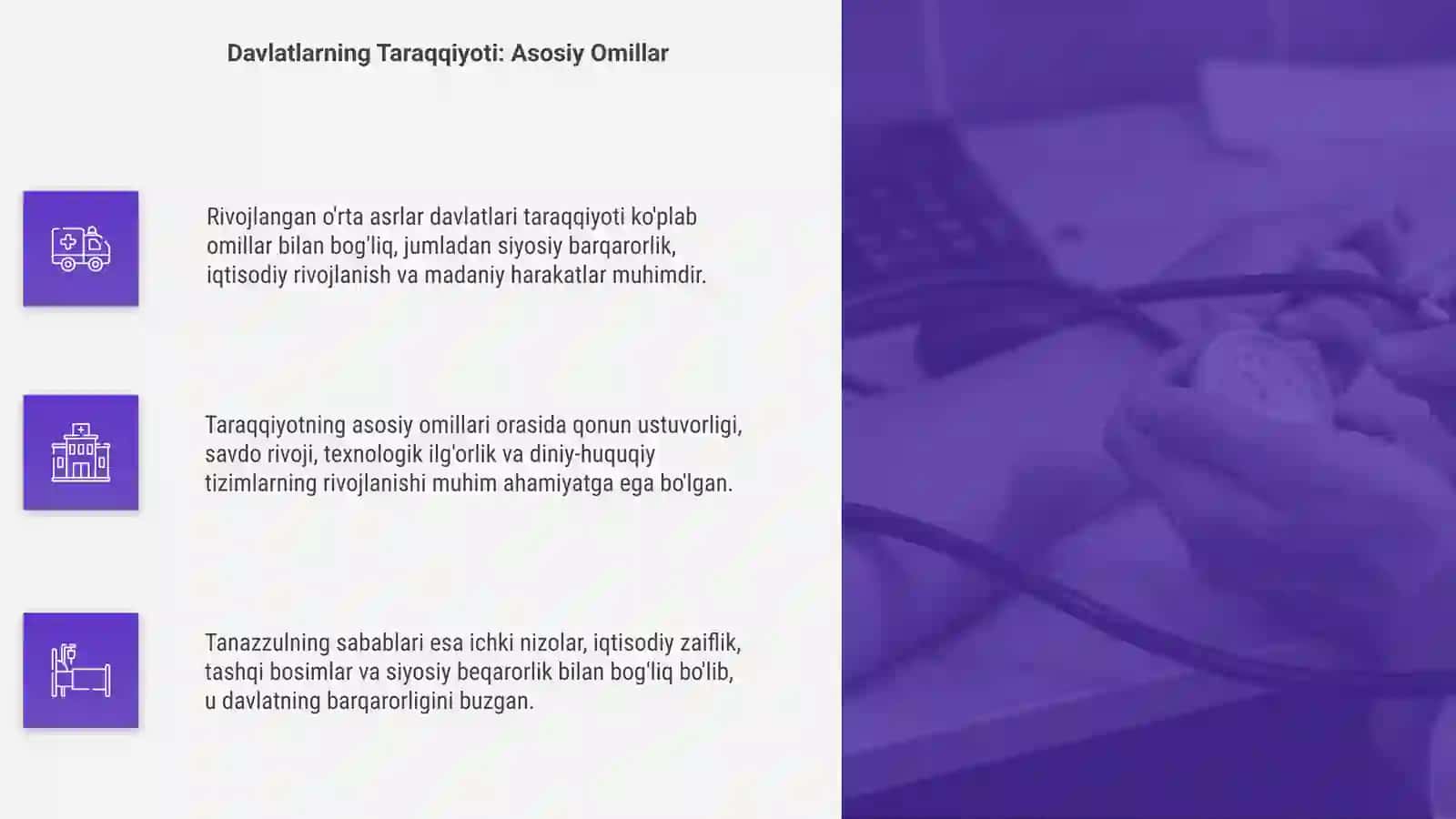 Rivojlangan O'rta Asrlar Davlatlari - Umumiy Ko'rinish 4