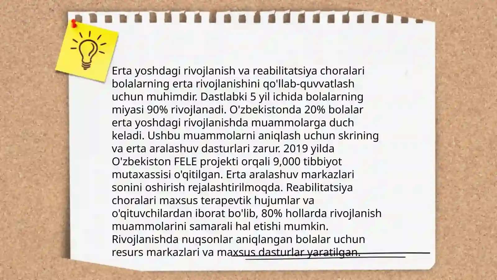 Nogiron bola to'liq rivojlanishining barcha bosqichlarida davolash pedogogik chora tadbirlari 4