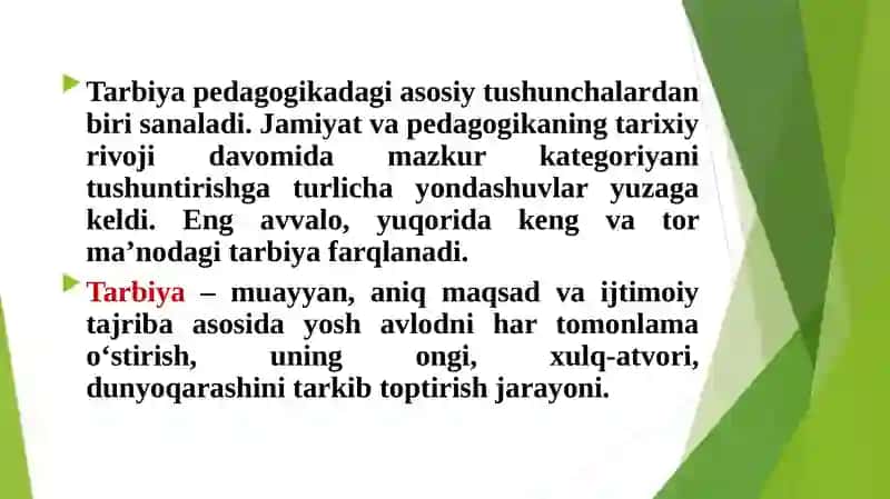 Tarbiyanazariyasi. Boshlang‘ich ta’limda tarbiya 4