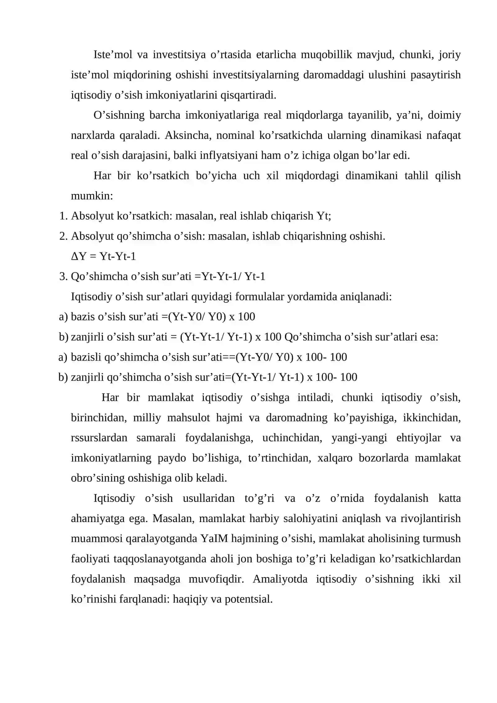 Iqtisodiy o’sishning endogen nazaryasi 4