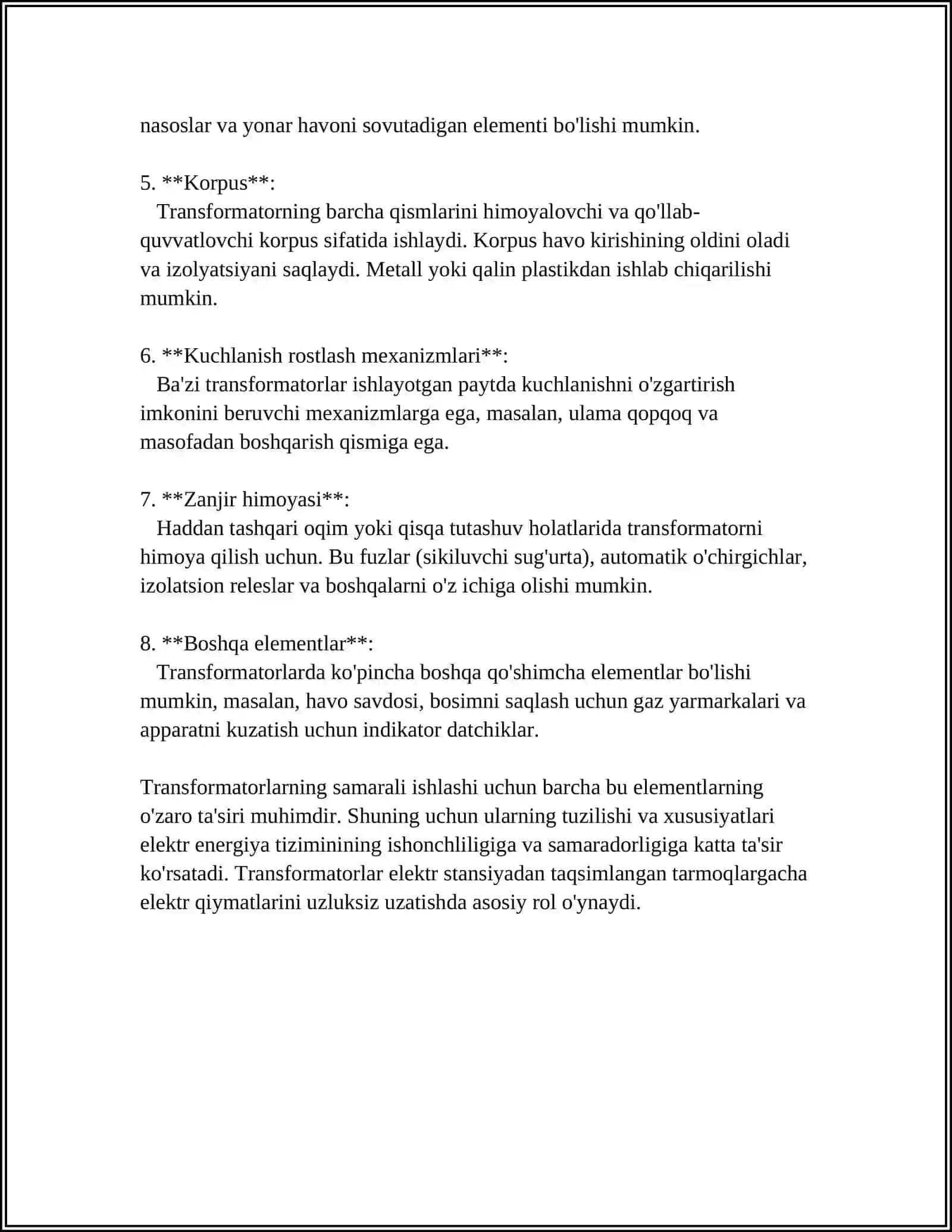 TRANSFORMATORLAR 4