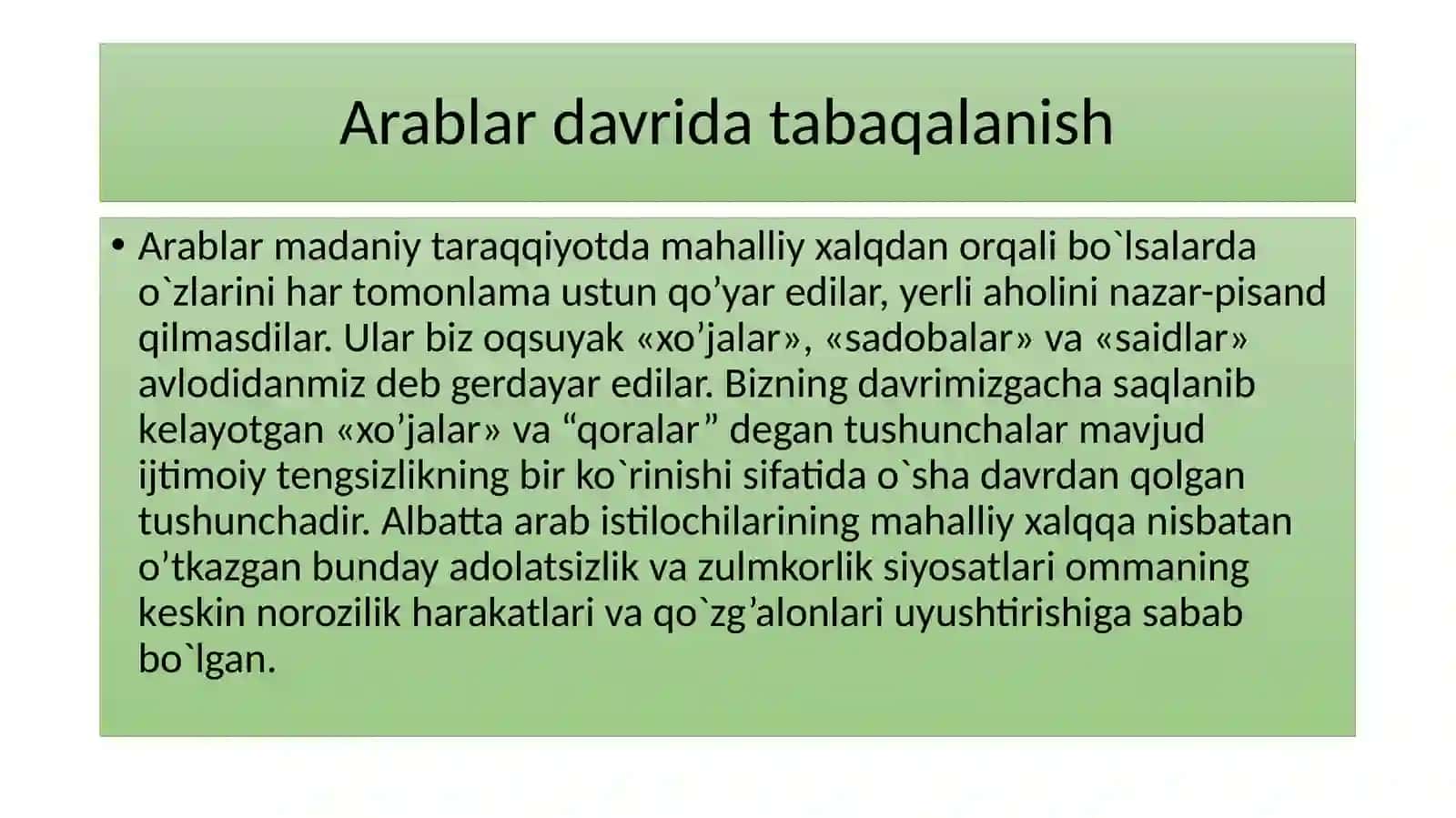 ArabxalifaligidavridaMovaraunnahrvaXurosondagiqo'zg`olonlar 4