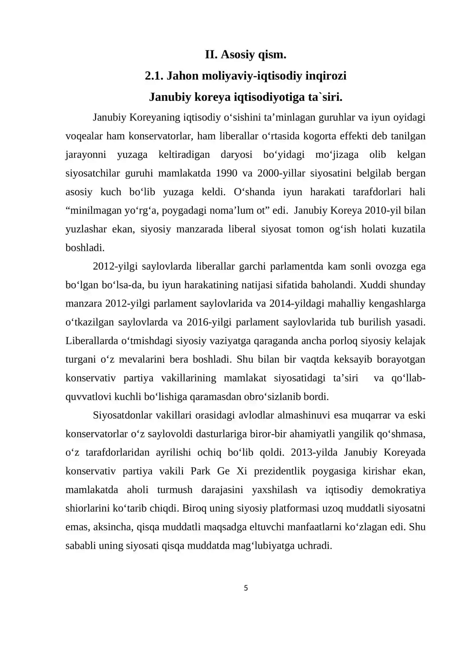 Jaxon moliyaviy-iqtisodiy inqirozining 4