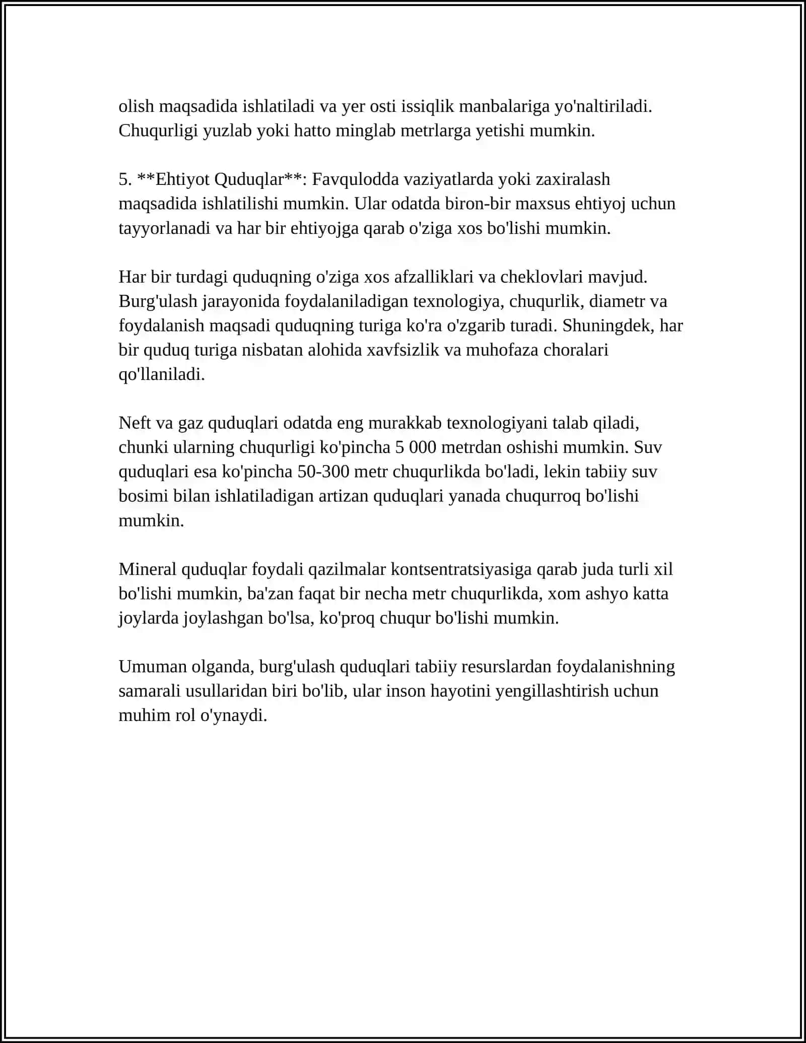 BURG'ULASH QUDUG'I VA UNING ELEMENTLARI 4