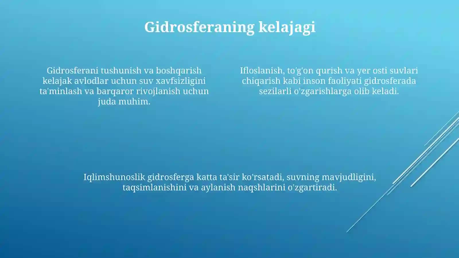 Gidrosfera Dinamikasi 4