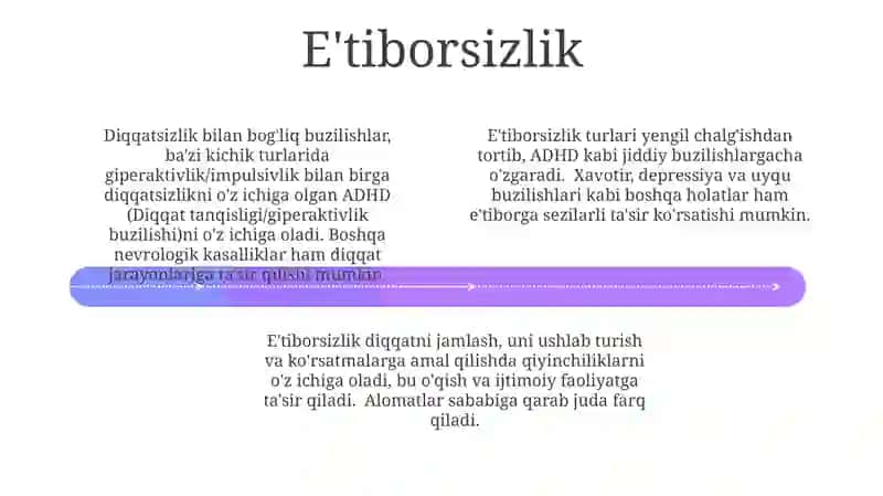 Diqqat turlari va diqqat buzilishlari 4