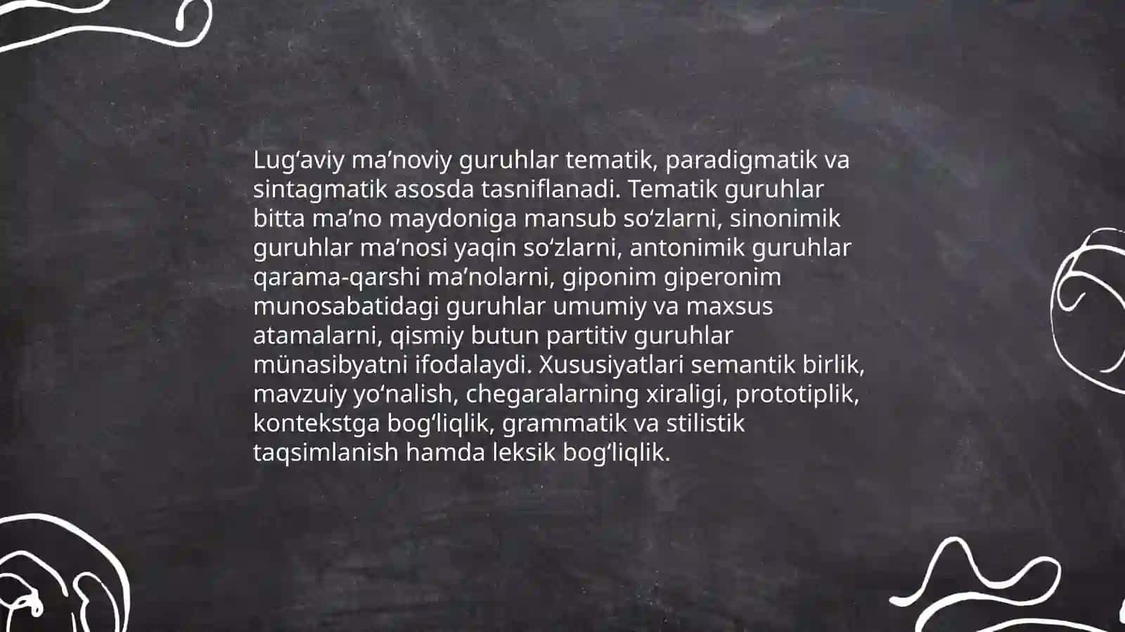 Leksik-semantik sistemalar 4