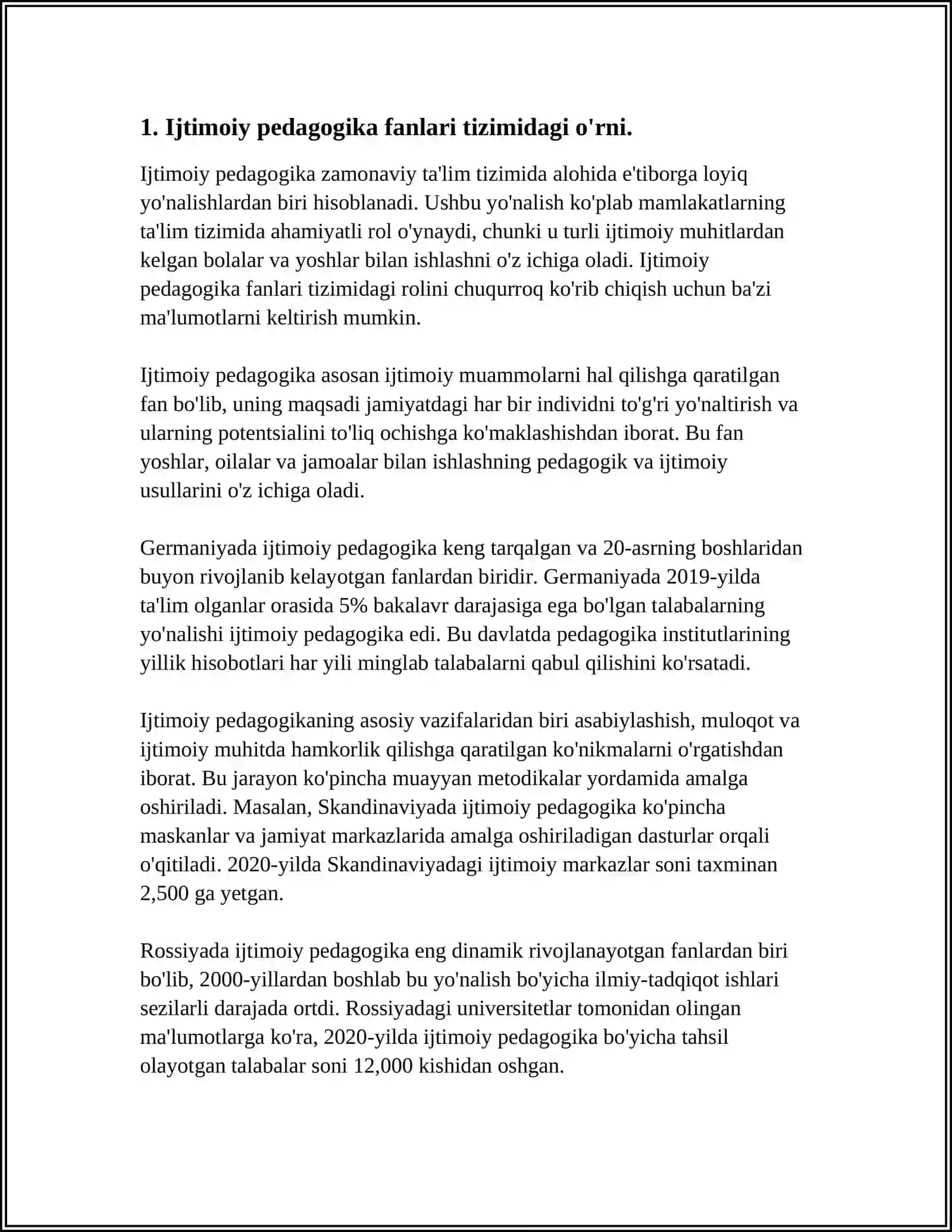 IJTIMOIY PEDAGOGIKA FANI JAMIYAT RIVOJINING ASOSI SIFATIDA 4