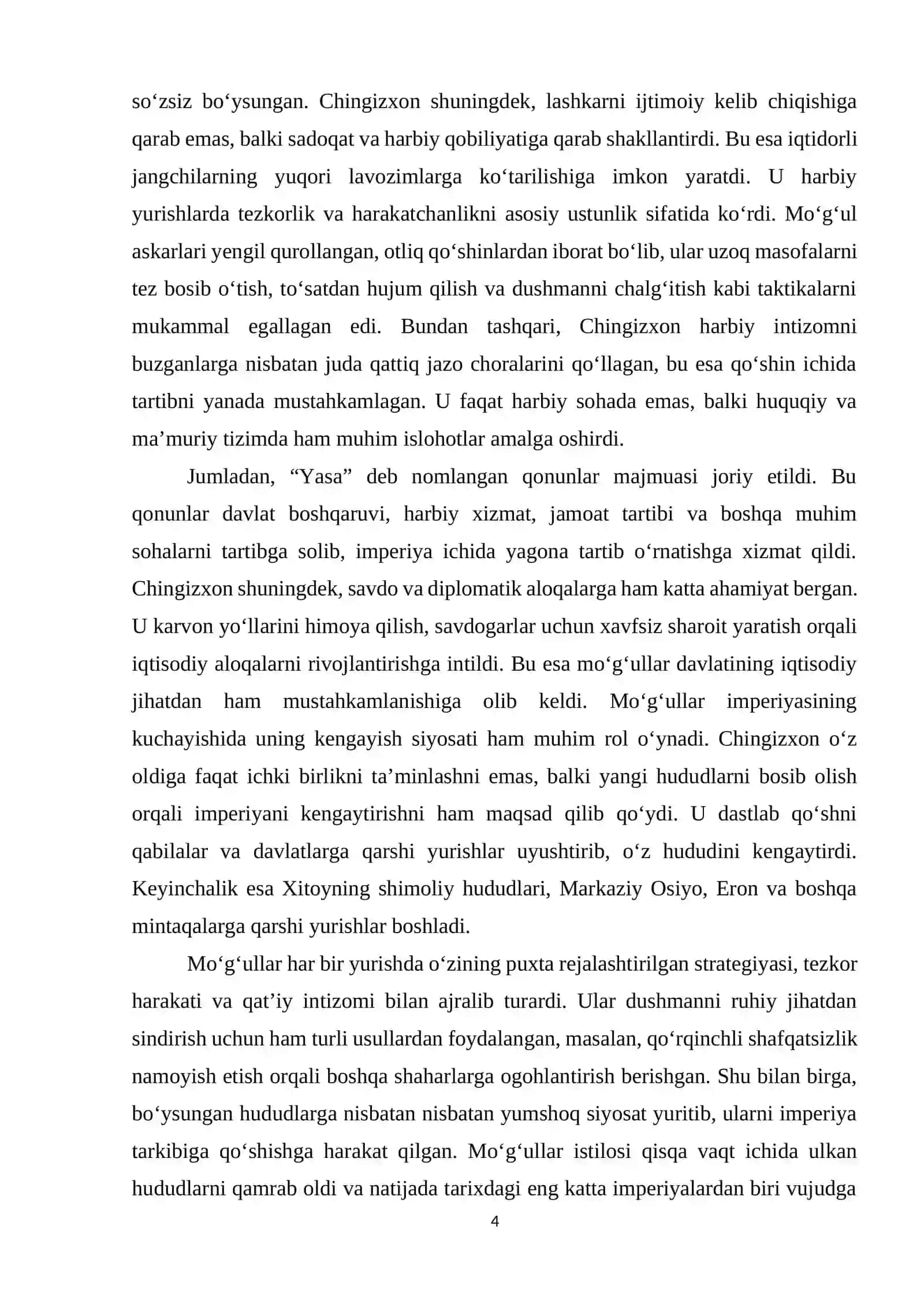 Mo'g'ullarning Xorazmshoxlar davlatini bosib olishi 4