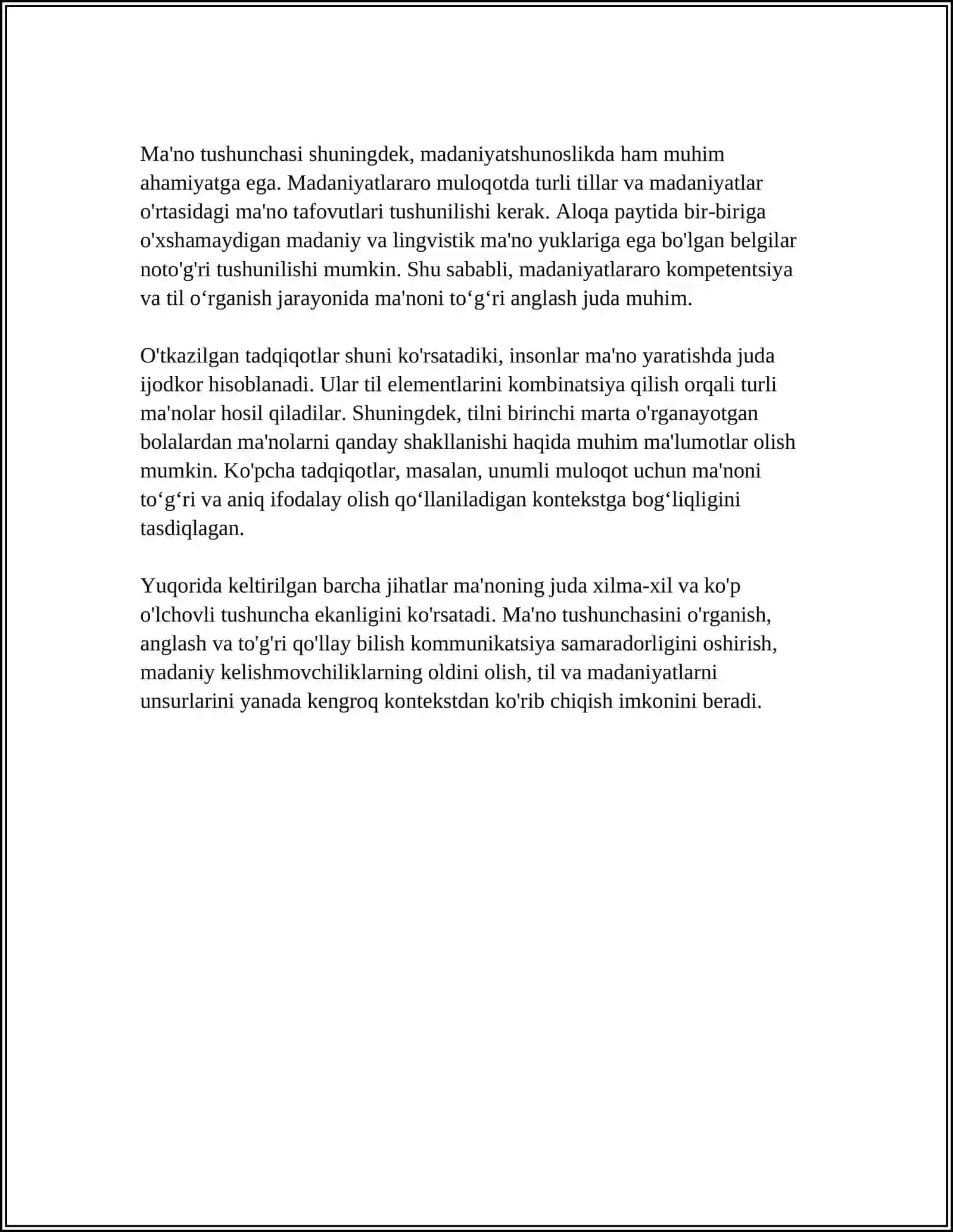 LEKSEMALARDA BIR MA‘NOLILIK VA KO‘P MA‘NOLILIK 4