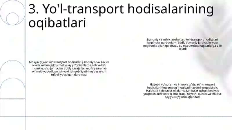 Yo'L Harakati Xavfsizligi 4