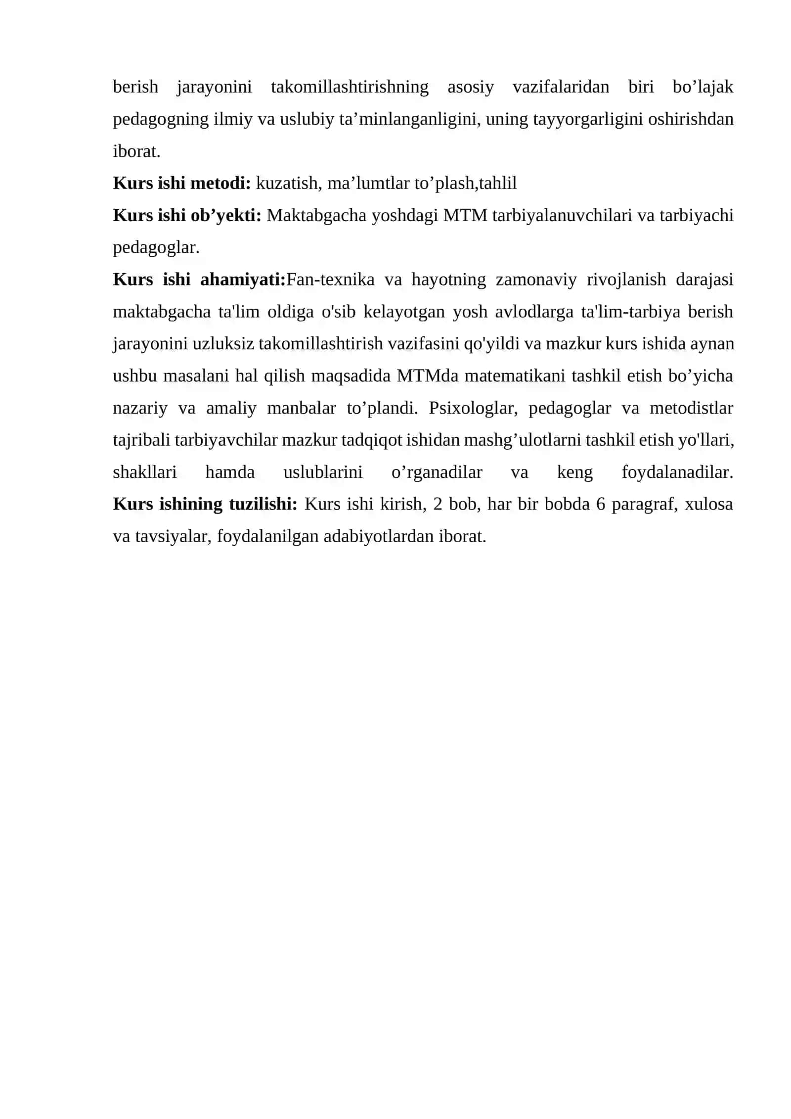 MAKTABGACHA TA'LIM YOSHDAGI BOLALARNING TA'LIM TARBIYASI 4