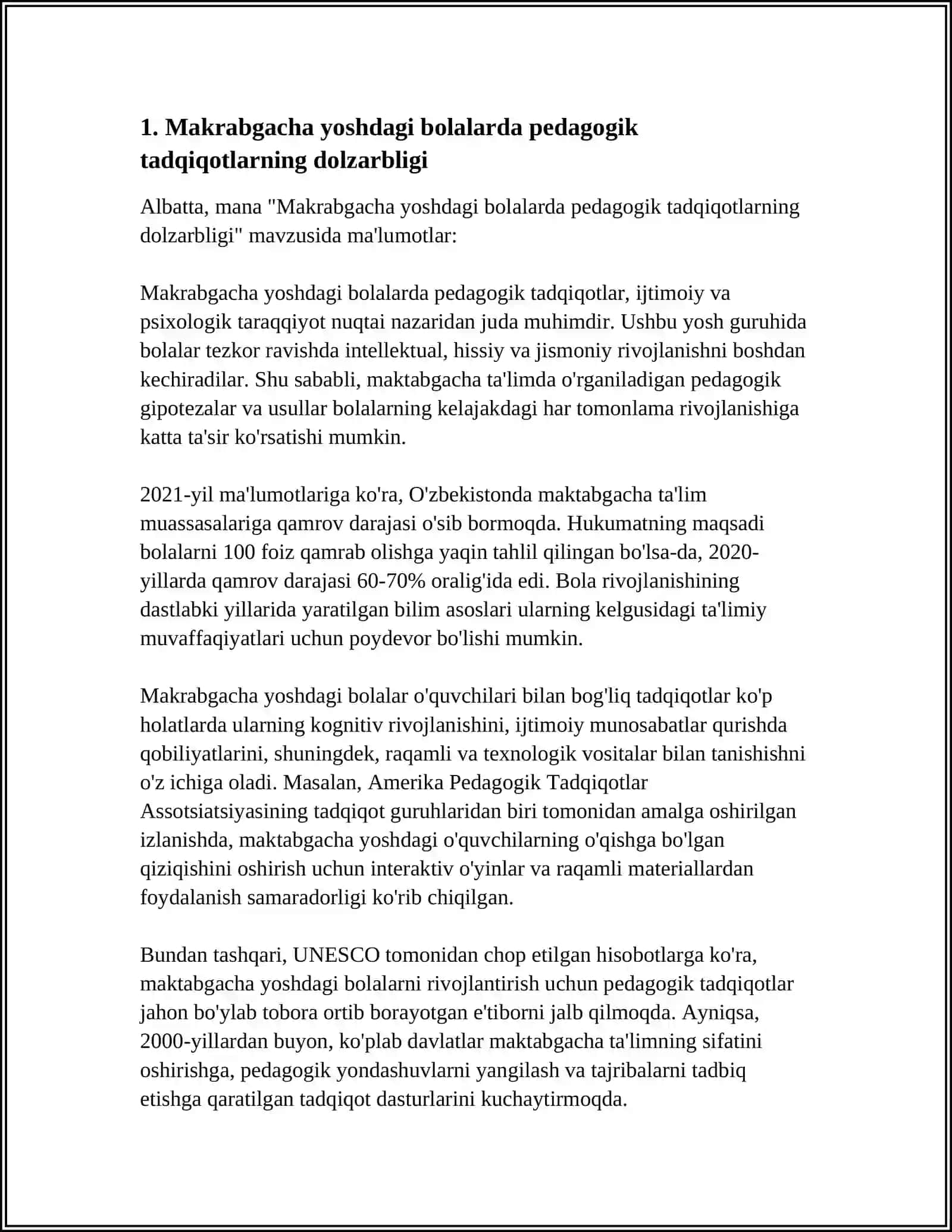 MAKRABGACHA PEDAGOGIK TADQIQOTLARNING TAMOYILLARI 4