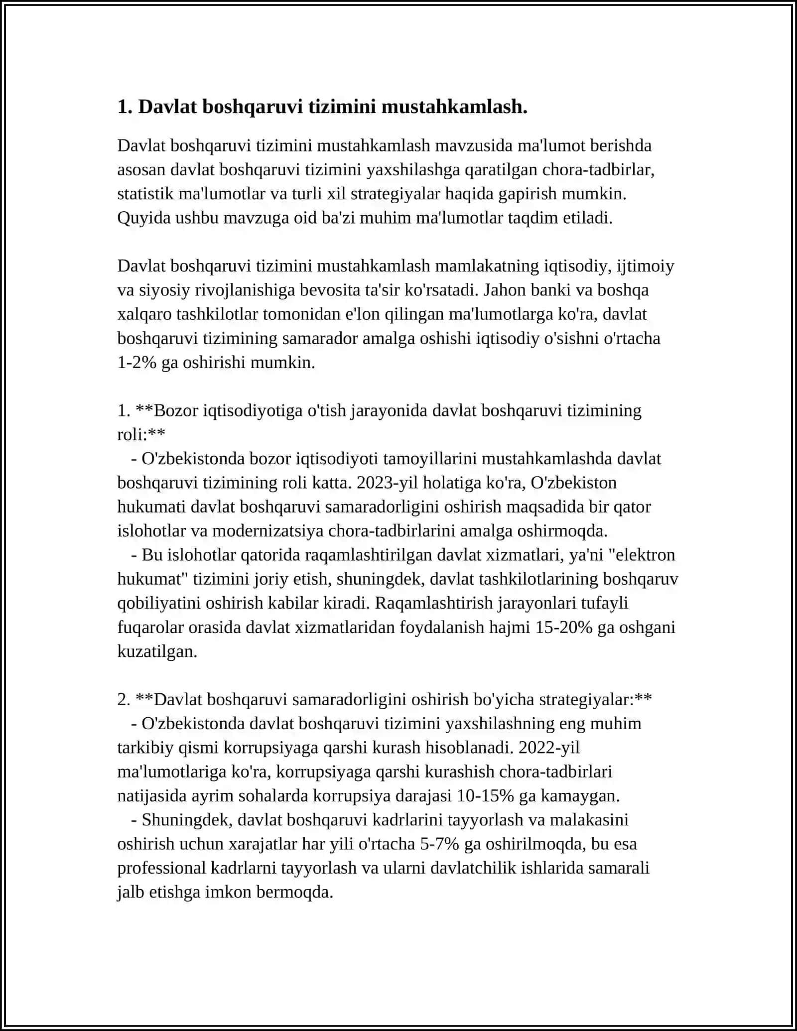 Davlat boshqaruvi tizimini mustahkamlash 4