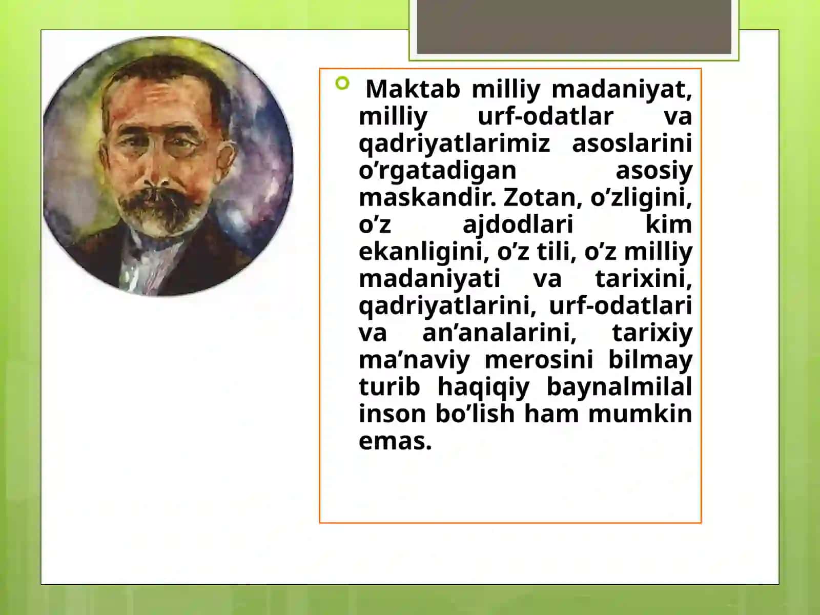 MANAVIY TARBIYAGA OID QARASHLAR 4